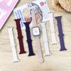 Магнитный силиконовый ремешок для Apple Watch Ultra 3 2 49мм 46мм 42мм 45мм 44мм 40 41мм Ремешок IWatch Series 11 10 9 8 7 6 SE Браслет