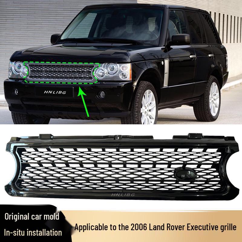 Передний бампер и решетка радиатора 2006 Range Rover Executive с воздухозаборником 4.2 Turbo