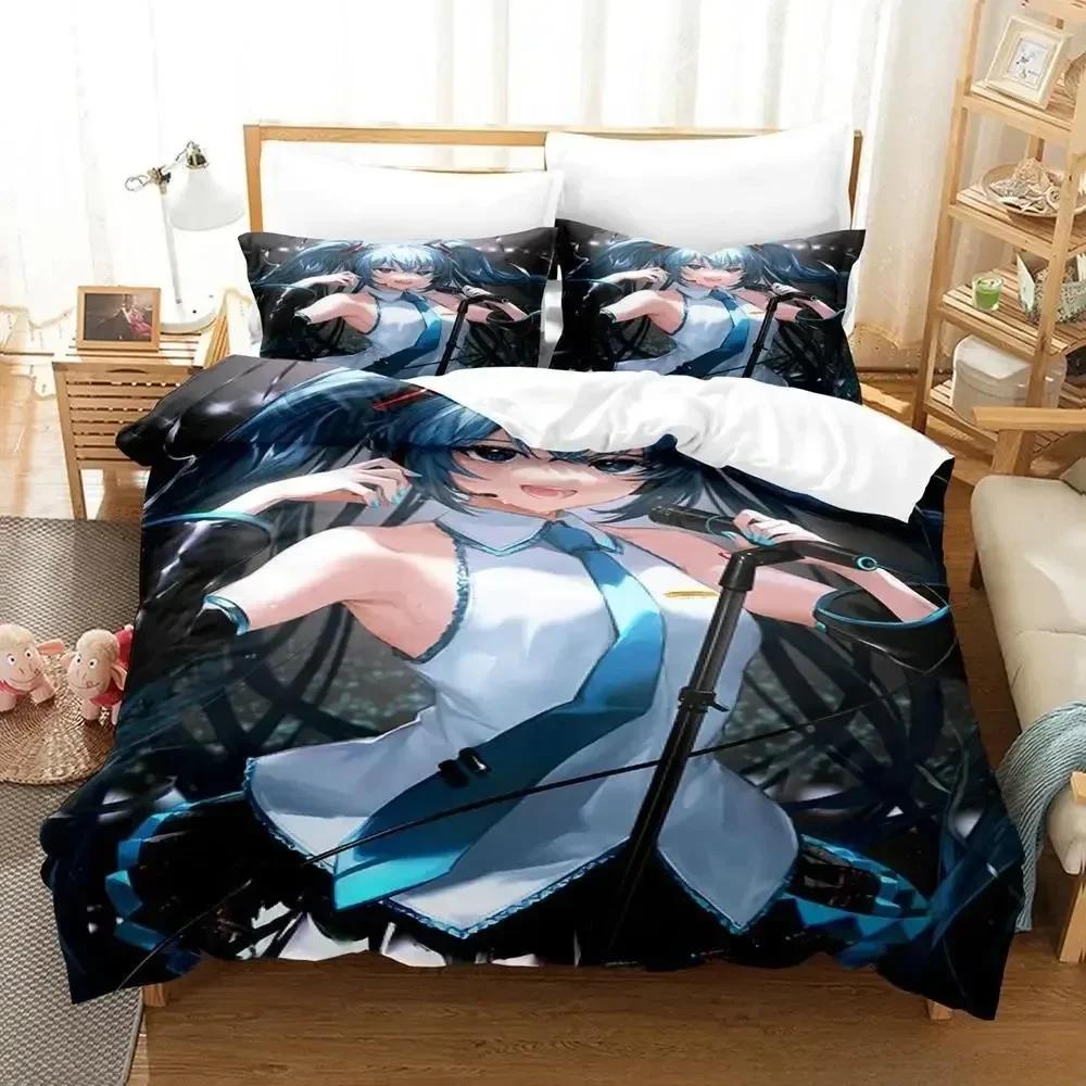 Idol Singer Bedding Set Single Twin Full Queen King Size Bed Set Adult Kid Bedroom Duvet cover Sets 3D Print Love Live!