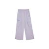 Классические брюки-карго с буквенным принтом и средней талией, женские брюки светло-фиолетового цвета 627179-68