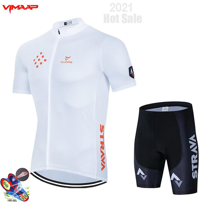 Cycling Suit Short Sleeve Strap Suit Summer Men's and Women's Cycling Suit Quick Drying Road Suit