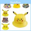 Cartoon Pikachu Fisherman Hat For Kids And Parents Cute Outdoor Sun Hat