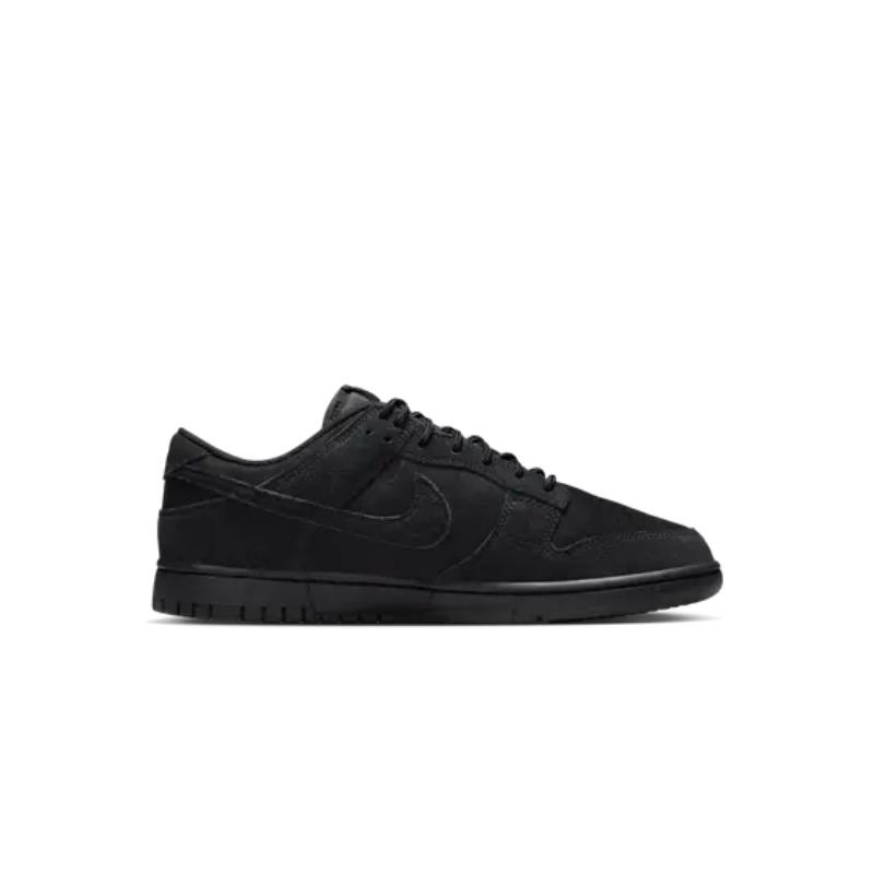 Nike Кроссовки Dunk Leather Cushioning Низкие Скейтбордические Унисекс Черные IB6651-001