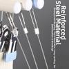 Double-layer Clothes Drying Rack Windproof Sock Clips Durable Drying Clips  Balcony Storage
