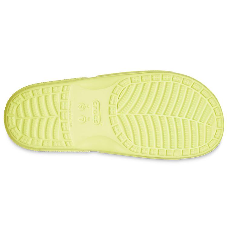 Crocs Шлепанцы-слайдеры Унисекс Цитрусовый Оранжевый 206121-738