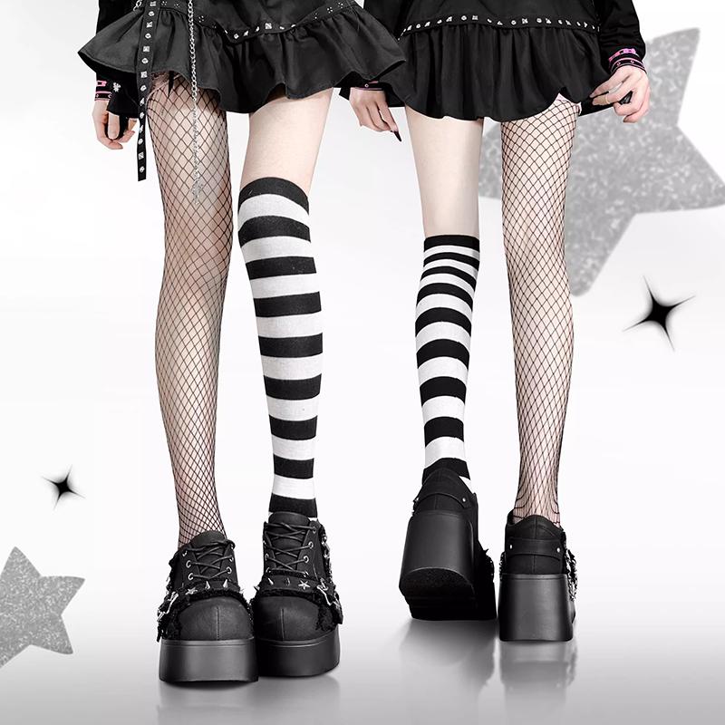 Ботильоны на толстой платформе с металлической цепочкой в стиле панк, женские зимние ботинки Y2K с толстой подошвой, женские черные туфли в стиле готической Лолиты