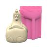 Cute Hen Pen Holder Silicone Molds Table Ornament Mould Plaster Making Succulent Planter Mold  Craft Home Decorations