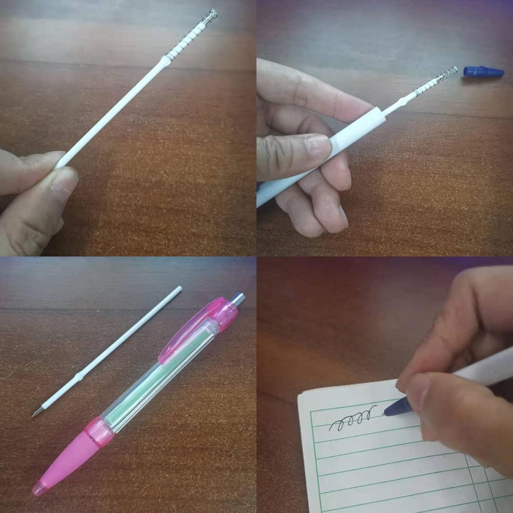 Сменный Сменный Стержень Металлический Черный Стержень Премиум Шариковый Стержень Выдвижные Ручки