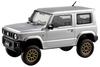 AOSHIMA The Snap Kit Suzuki Jimny Кастомные колеса Металлик шелковисто-серебристый Окрашенный пластиковый модель 1/32 № 08-SP4