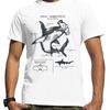 Hammerhead Shark Anatomy Shark Lover T-Shirt Summer Men Street Hip Hop Punk Style Boy Loose Oversized Casual Fashion Tees