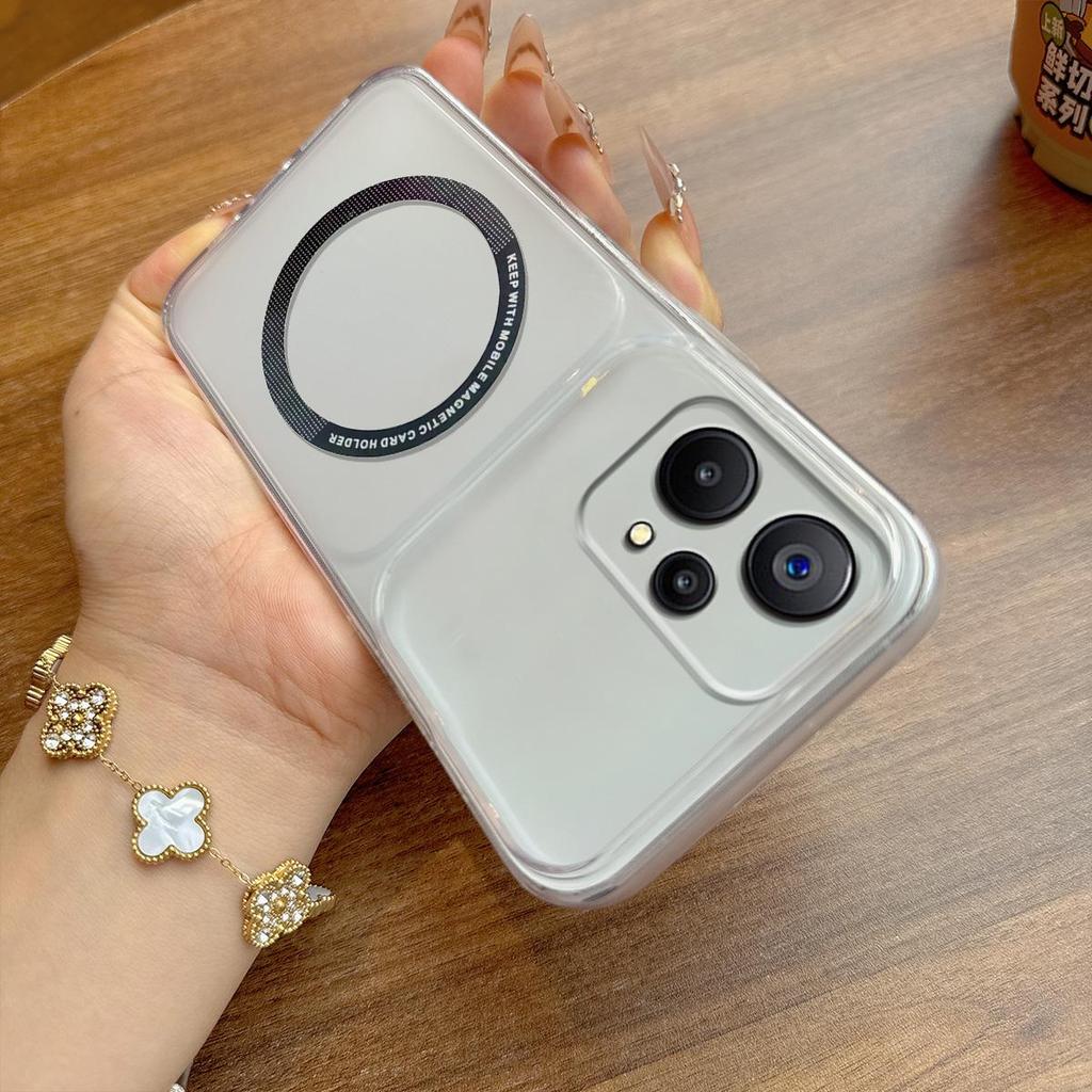 Чехол для realme 9 5G, 9 4G, 9 Pro+, 9 Pro, Narzo 50 Pro 5G с беспроводной зарядкой, магнитным кольцом, матовым покрытием против отпечатков пальцев