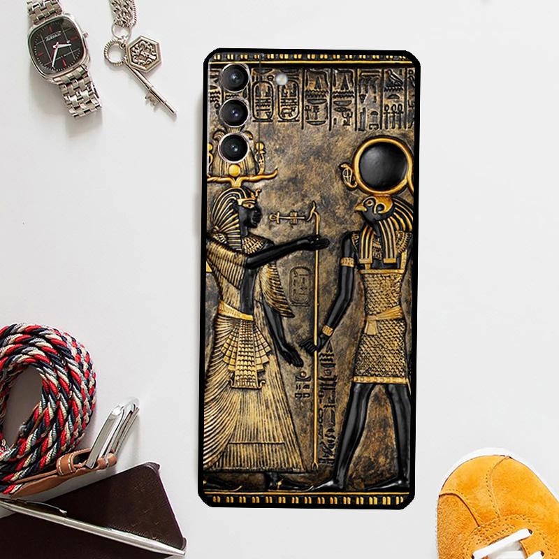 Священный Глаз Гора Египет Фреска Чехол Для Samsung Galaxy S25 Ultra S20 S21 S22 S23 Plus S24 Ultra S9 S10 S25 FE Чехол Coque