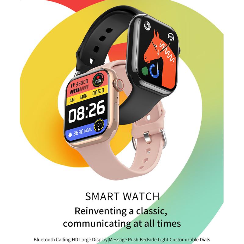 Смарт-часы для женщин Ultra Series 9, умные часы с NFC для мужчин, BT Call, водонепроницаемая, с беспроводной зарядкой, 2,05-дюймовый экран для часов 9