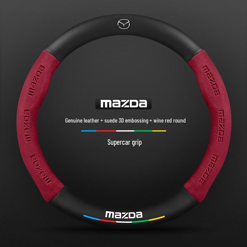 Чехлы на руль Mazda для 3/6/8, Axela, CX30/4/5/8