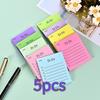 Клейкие заметки с сильным клеем, Наклейки-этикетки для студентов колледжа, Бумага для заметок с многократным переклеиванием, Маленькие блокноты для заметок карманного формата
