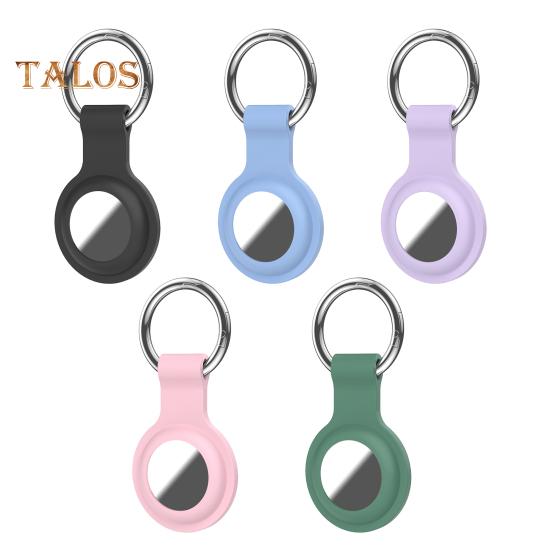 Силиконовый защитный чехол для трекера, ударопрочный, водонепроницаемый, идеально подходит, простая установка, защитный чехол для брелока AirTag с защитой от потери