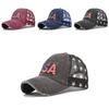 Hat Duck Tongue Letter Embroidered Mesh Hat Baseball Hat Sunshade Hat Cotton
