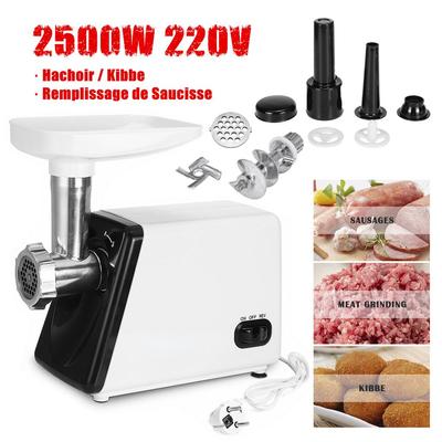2500 Вт 220 В Электрическая мясорубка Мощная домашняя мясорубка Многофункциональный кухонный измельчитель продуктов Чоппер Мясорубка для колбас Процессор