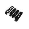 Bright black Inner Window Switch Panel Cover Trim For Honda Civic