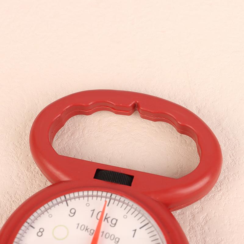 Portable Fish Scale 10Kg Hook Hanging Scales Mini Spring Scale For Fishing Shopping Travel Weighing Luggage Scales