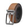 Jinlilai Men's Belt Simple Retro Needle Buckle Men's Belt Seamless Men's Pants Belt