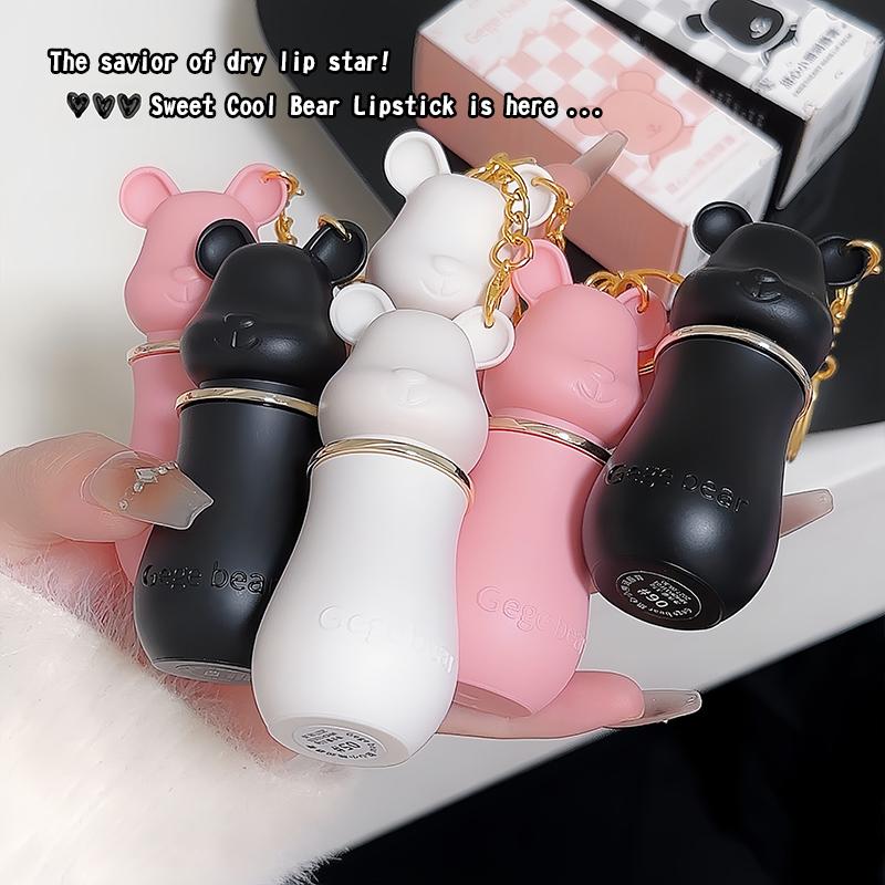 GegeBear Sweetheart Bear Lip Balm Увлажняющий антисушащий праймер под помаду Увлажняющий осенне-зимний праймер под помаду
