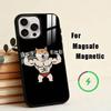 Cartoon Muscle Animals  Phone Case For iPhone17,16,15,14,13,12,11 Plus,Pro Magnetic with Magsafe Wireless Charging