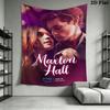 Maxton Hall Wall Tapestry Aesthetic Wall Hanging Printed Fabric Blanket Decorative Tapestries for Bedroom Living Room Home Decor