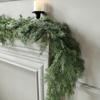 180 см Рождественская искусственная гирлянда из сосновых иголок, реалистичные подвесные искусственные зеленые растения для дома и улицы, зеленые растения, лоза, украшение для крыльца