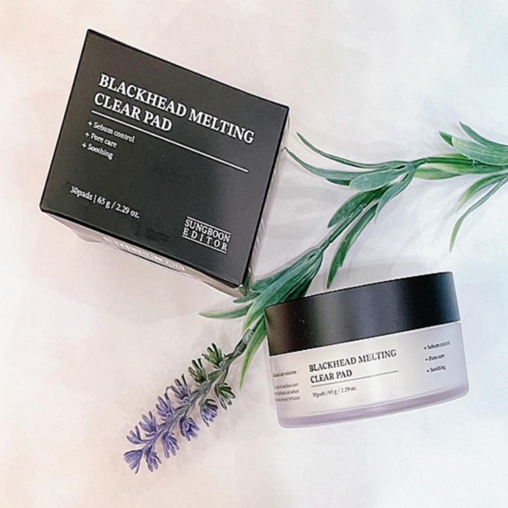 SUNGBOON EDITOR BLACKHEAD MELTING CLEAR PAD 30sheet