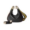 Gucci Attache Removable Web Shoulder Strap Leather Crossbody Bag Women Bags Black 699409-UXWBG-1037