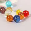 5Pcs 1.6Mm Luminous Glass Ball Glass Marbles Colorful Assorted Marbles Glow In The Dark Pinball For Kids Marble Games