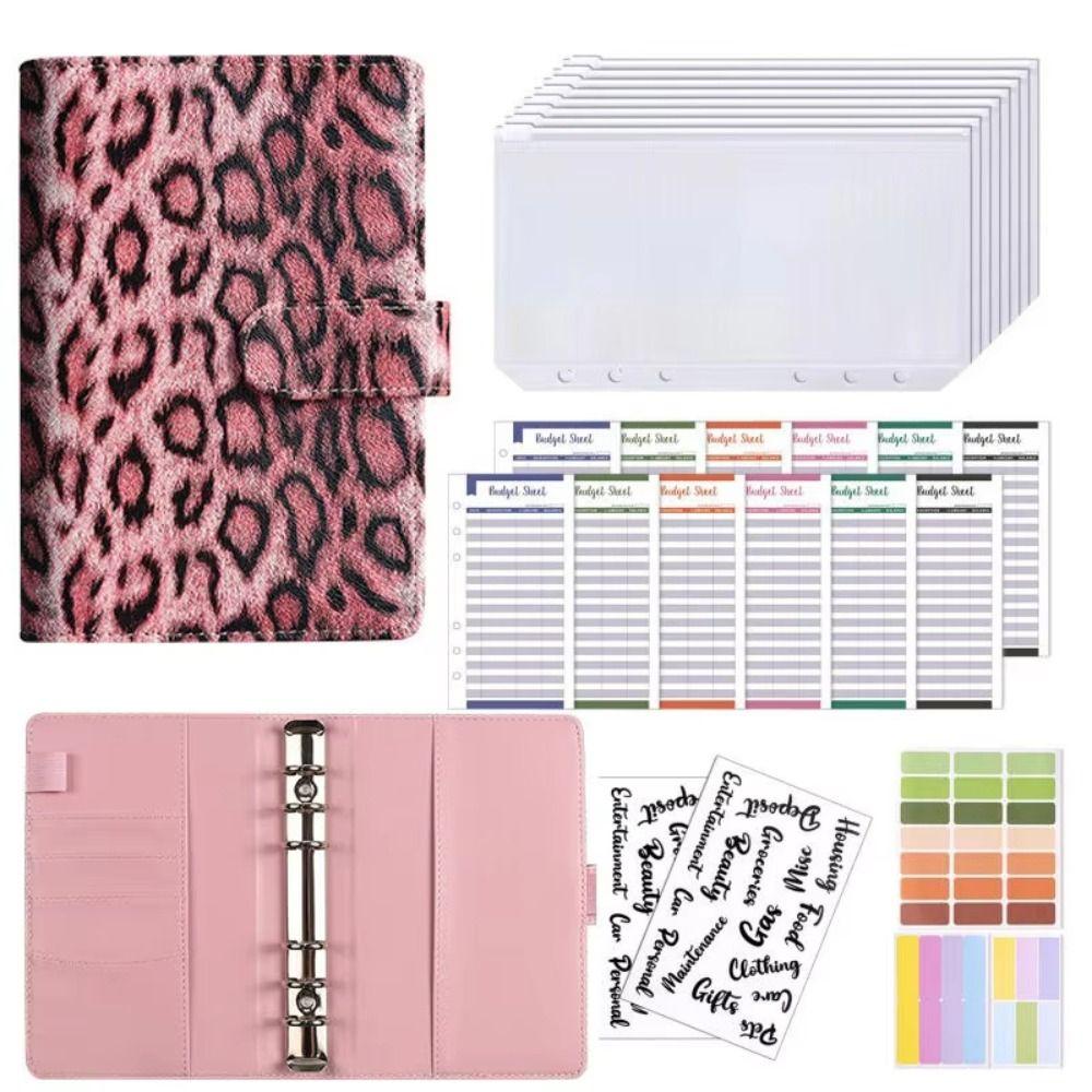 Цветная сумка-хранилище для блокнота, конверт для экономии денег из ПУ, мягкая папка-планировщик бюджета, планировщик бюджета
