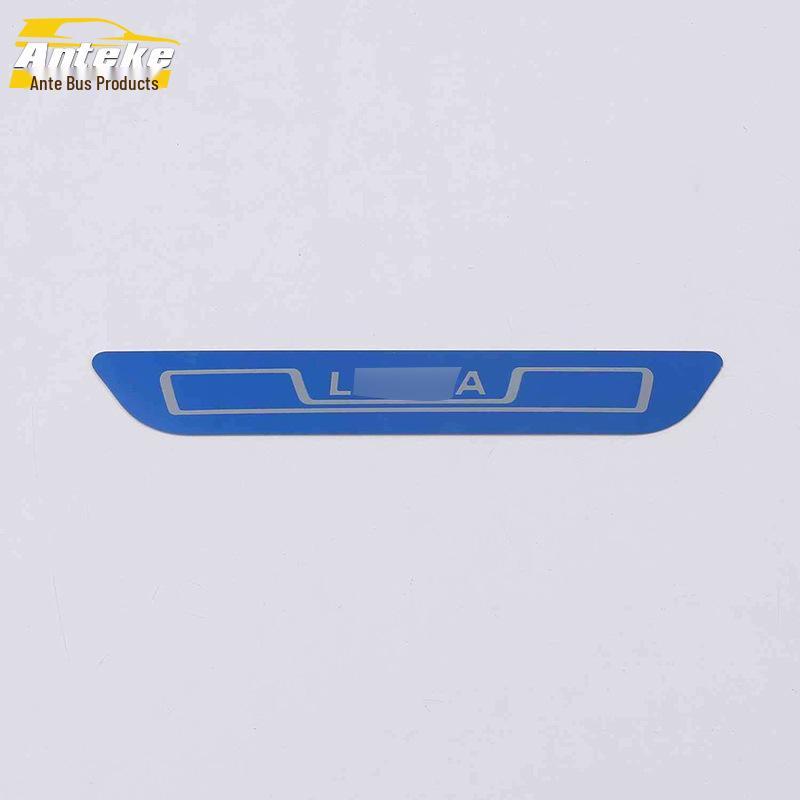 Compatible Lavida Rear Guard Plate & Trunk Protection Pedal Stainless Steel Sequin Modification.