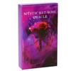 53 Pcs Cards Mystic Red Rose Oracle Deck 10.3*6cm A Situations Deck Tarot Cards Twin Flame Oracle Cards Love Keywords Meaning Unique Healing Deck