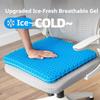 Охлаждающая подушка для сиденья для офисного использования, дышащая и охлаждающая подушка для автомобильного сиденья, летняя подушка для ягодиц, силиконовая охлаждающая подушка.