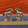 Chinese Style Running Horse Ornaments Mini Zodiac Horse Figurines  Spring Festival