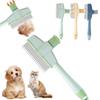 Pet Cleaning Comb Cat Hair Brush Flea Comb Pet Self-cleaning Cat Steel Remove Hair Br P6P3