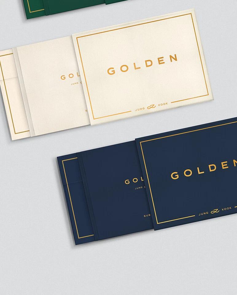 BTS JUNGKOOK [GOLDEN] Альбом CD+Фотоальбом+4 Карточки+Постер+2 Наклейки+Конверт+ПОДАРОК