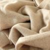 Женская юбка-платье средней длины из чистой шерсти, с подвернутым подолом, круглым вырезом, однотонная - Идеально для осени и зимы.