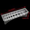Large Capacity Limit Comb Storage Box 10 Grid Salon Hairdressing Tools New Hair Clipper Organizer