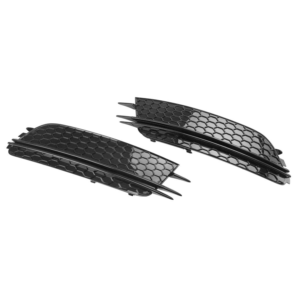 2PCS Front Fog Light Cover Bezel Grille Grill Fit A6 4G C7 2012-2015