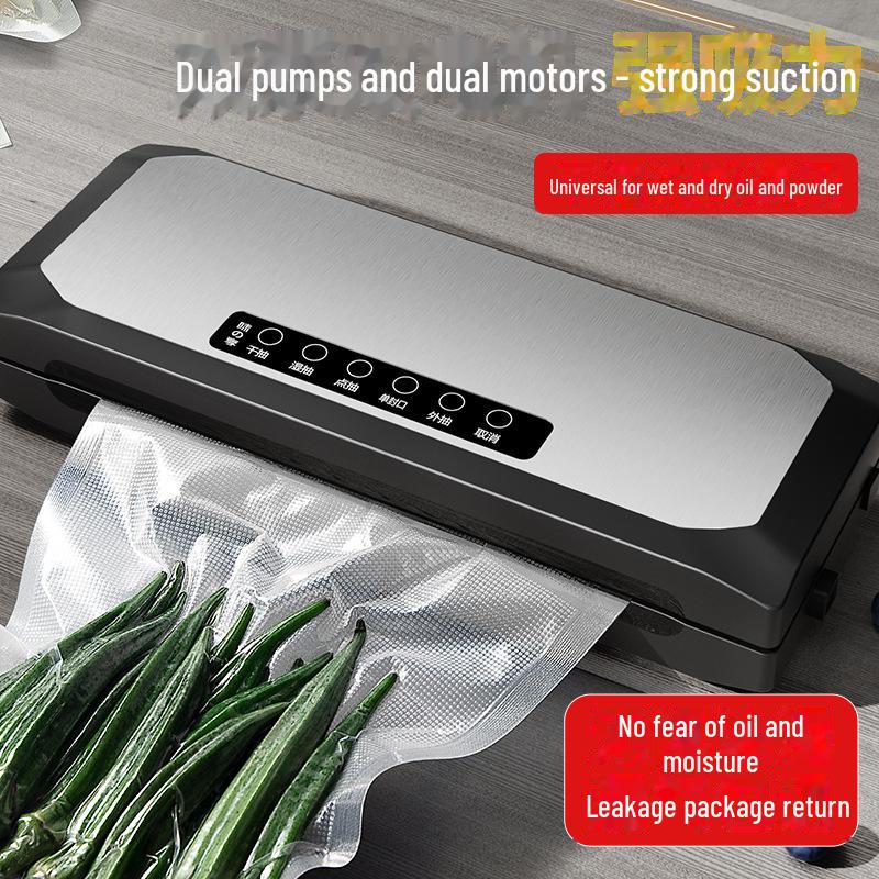 Automatic Vacuum Sealer & Food Packaging Machine for Household Use