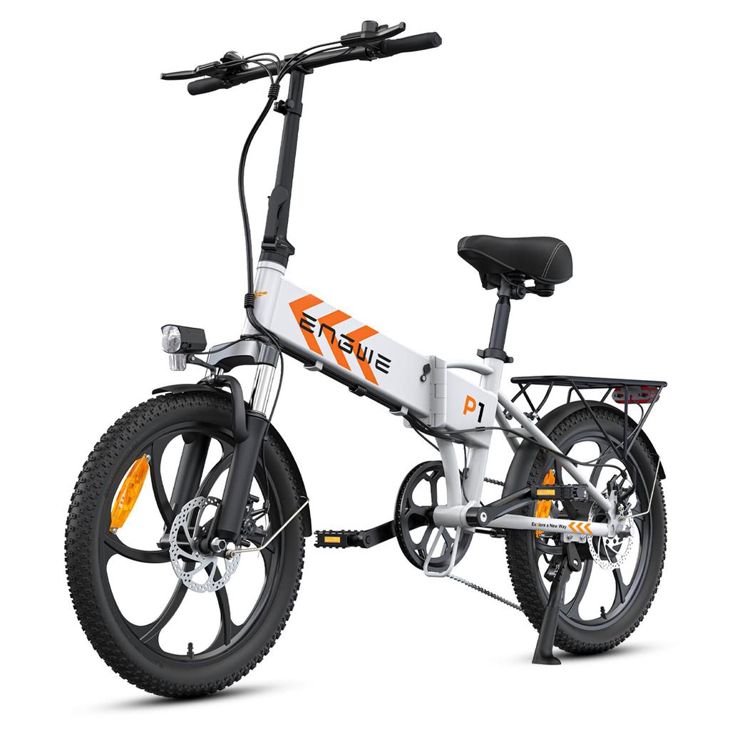 ENGWE P1 Adult Folding Electric Bike 20 inch Tires 250W Motor 36V13Ah Battery ebike City commuting Electric Bicycle