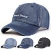 Unisex Pamela Raina Letter Embroidery Wash Baseball Caps Spring Autumn Outdoor Adjustable Casual Hats Dad Hat Sunscreen Hat