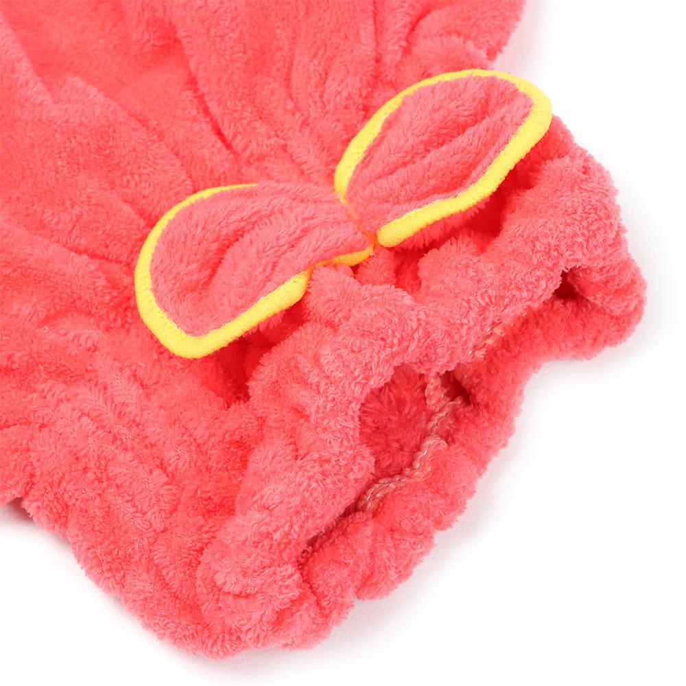 Дышащая Микрофибра Быстросохнущая Повязка Бант Обертывание Шапка для Быстрой Сушки Волос Шапочка Полотенце для Волос