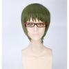Короткий парик 30 см в стиле аниме бесплатно! Рюгазаки Рей Косплей Костюм термостойкие синтетические волосы для мужчин и женщин парики ( Без очков )