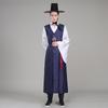 Мужской традиционный корейский ханбок — официальный костюм Дворца для фотосессий и выступлений