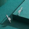 Tancise 925 Sterling Silver Zircon Earrings Drop Earrings For Women Wedding Party Gifts