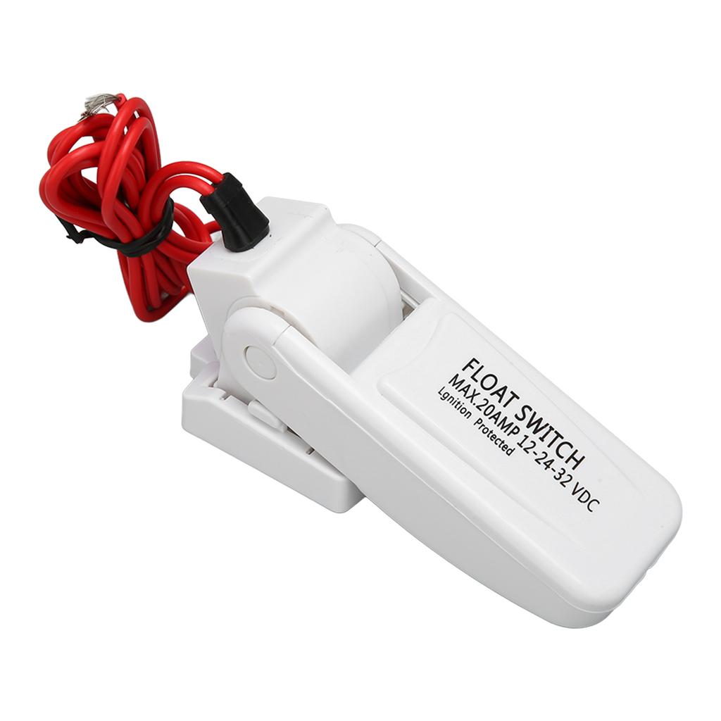Boat Bilge Pump Float Switch Automatic High Power Safe 18AWG Marine Bilge Pump Float Switch for
